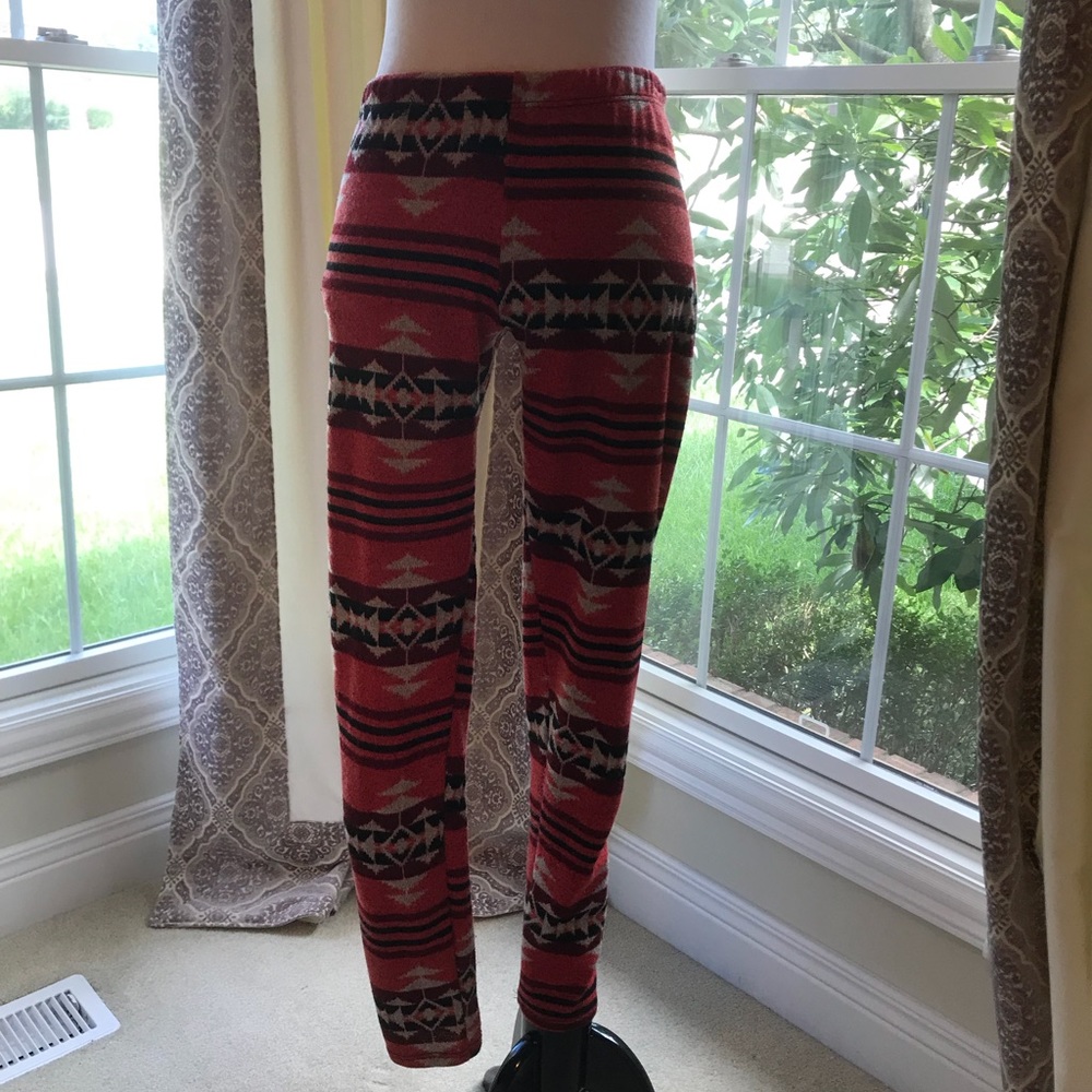 Tribal Aztec Bohemian leggings - Picture 2 of 6